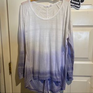 ATHLETA Comfy Hi-Low Long Sleeve Shirt XL
